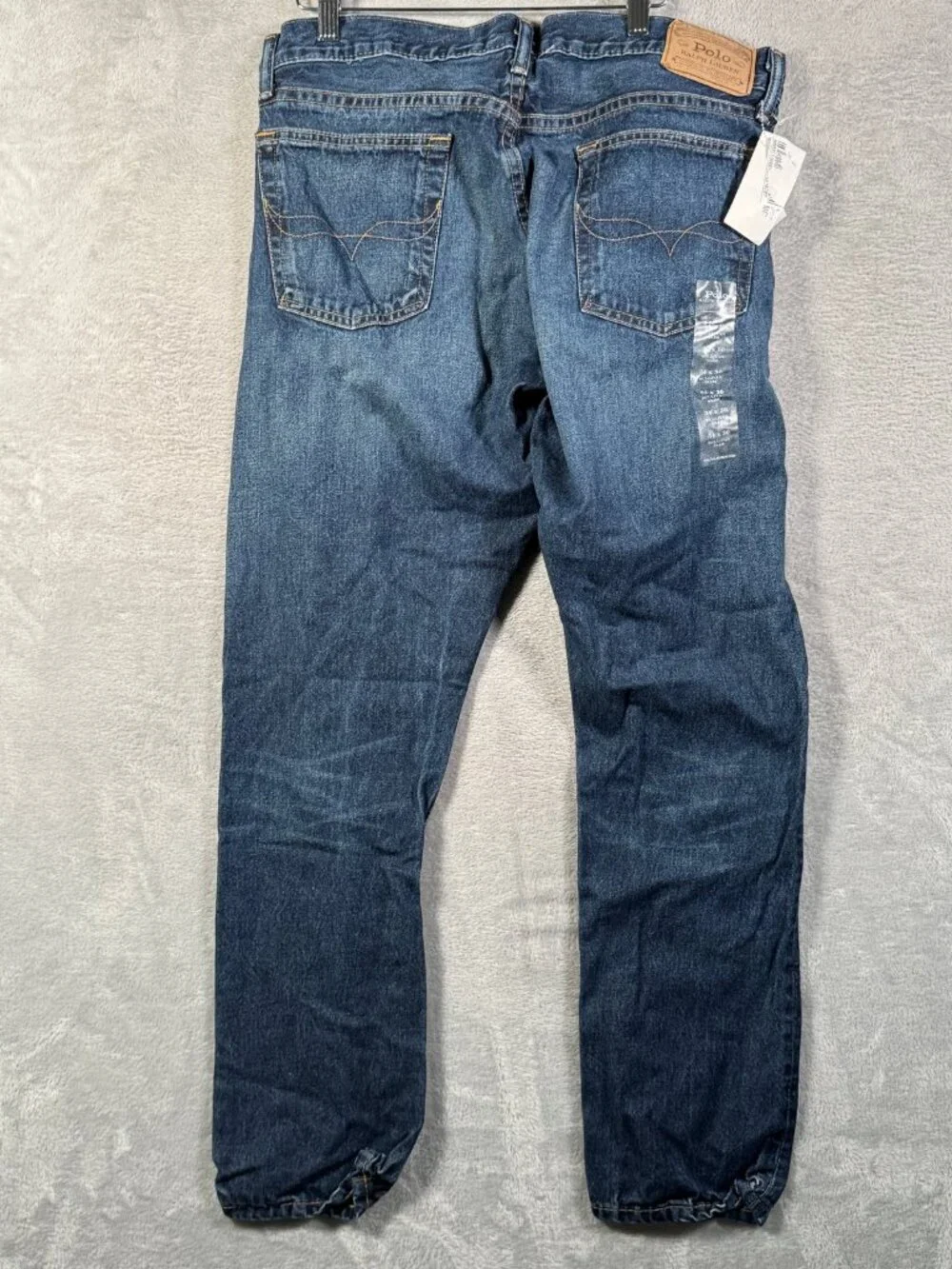 Polo Ralph Lauren Jeans Mens 34x30 Blue Sullivan Slim Dark Wash Denim $125